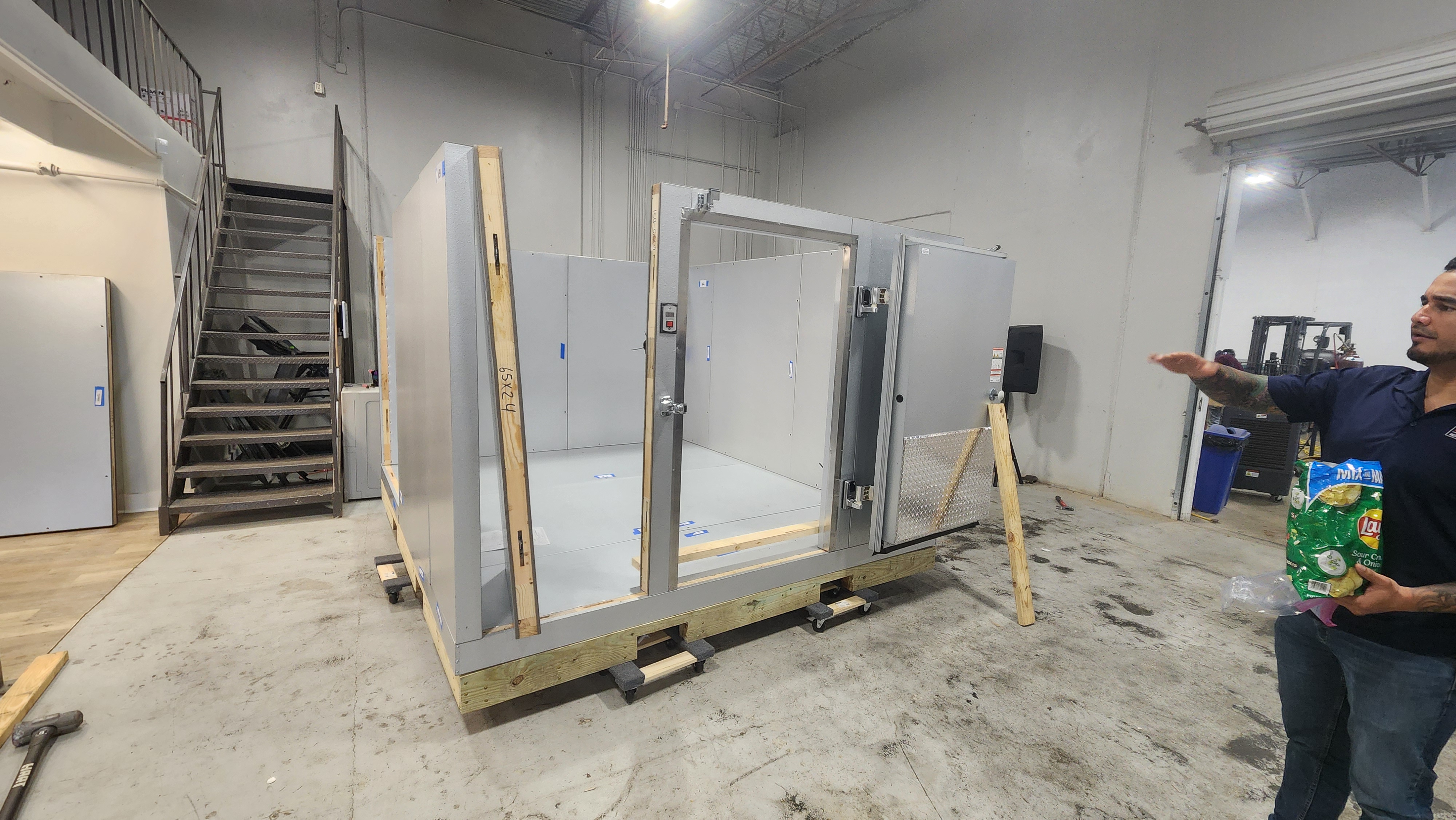 Aramark/NRG Stadium Portable Walk-in Cooler (Part 2)
